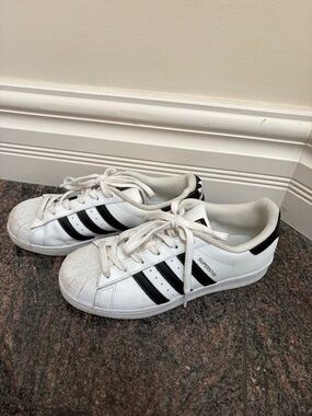 Adidas Superstar Sneakers - Kids Size 6